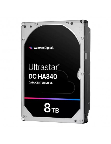 Disco duro interno hdd wd western digital ultrastar dc ha340 8tb 3.5 pulgadas sata 6gb - s 7200rpm 512mb