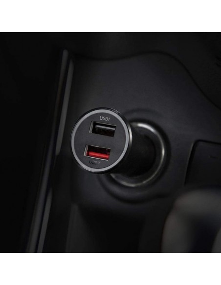 Cargador de coche xiaomi mi car charger - usb x2 - 37w