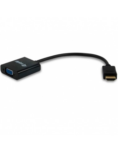 Adaptador equip hdmi a vga con audio jack 3.5
