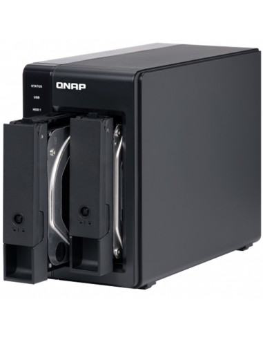 Caja de expansion de raid qnap tr - 002 usb 3.2 gen 2 2 bahias