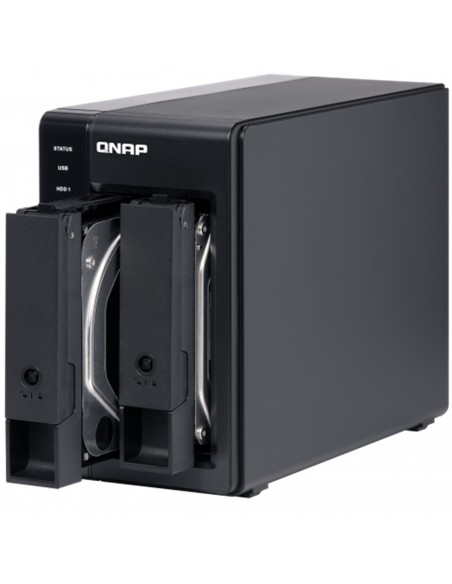 Caja de expansion de raid qnap tr - 002 usb 3.2 gen 2 2 bahias