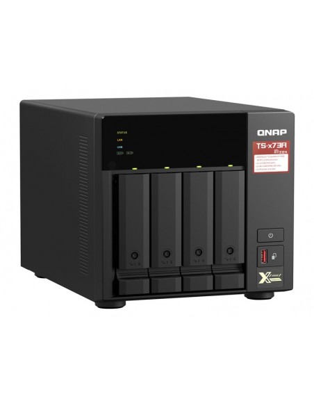 Servidor nas qnap ts - 473a - 8g 8gb 2.5g 4 compartimientos Servidor nas qnap ts - 473a - 8g 8gb 2.5g 4 compartimientos