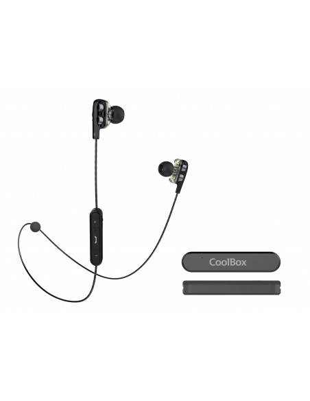 Auriculares coolbox dual driver cooltwin bluetooth Auriculares coolbox dual driver cooltwin bluetooth