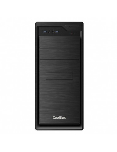 Caja ordenador sobremesa coolbox f800 atx usb 3.0 + fuente de alimentacion basic 500w