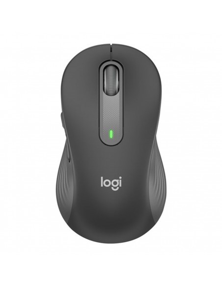 Mouse raton logitech m650 grande optico wireless inalambrico grafito