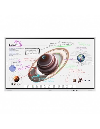 Pantalla interactiva tactil samsung flip pro wm85b 85 pulgadas