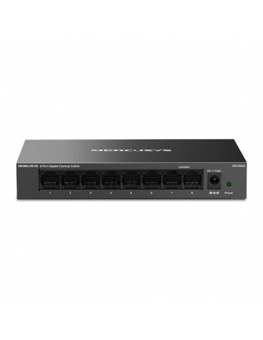 Switch mercusys ms108gs 8 puertos - 10 - 100 - 1000mbps - rj45