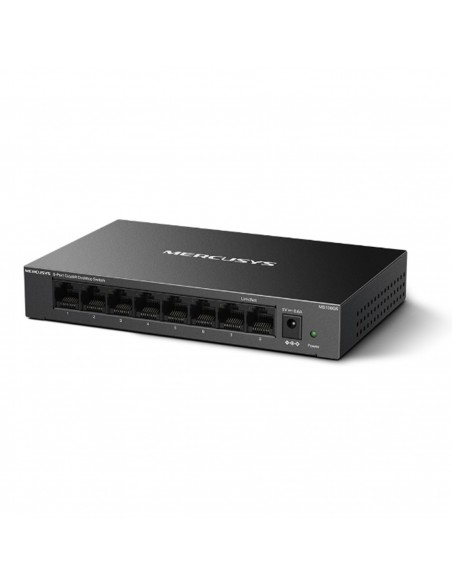 Switch mercusys ms108gs 8 puertos - 10 - 100 - 1000mbps - rj45 Switch mercusys ms108gs 8 puertos - 10 - 100 - 1000mbps - rj45