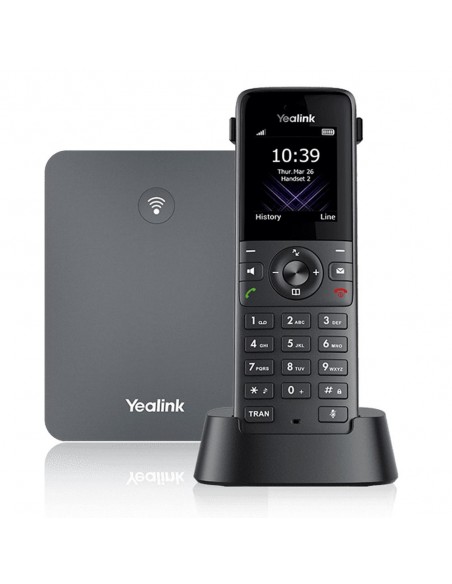 Telefono inalambrico dect yealink w73h negro Telefono inalambrico dect yealink w73h negro