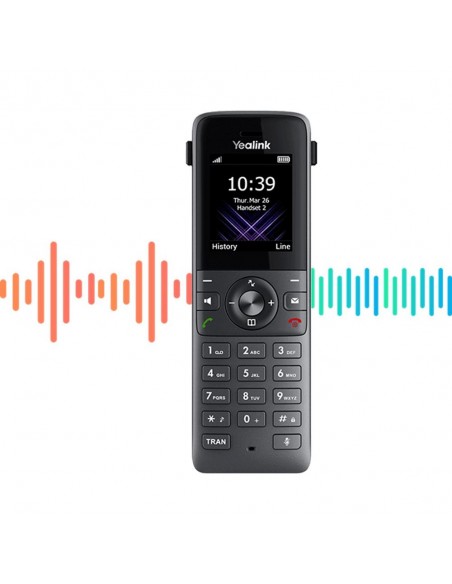 Telefono inalambrico dect yealink w73h negro Telefono inalambrico dect yealink w73h negro