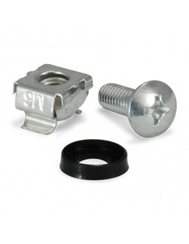 Kit tornilleria m6 equip para armario rack 19 pulgadas 4uds