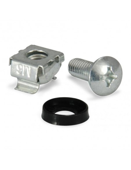 Kit tornilleria m6 equip para armario rack 19 pulgadas 4uds