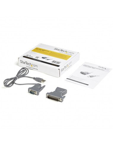 Cable conversor usb tipo a a rs232 startech 0.9m