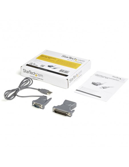 Cable conversor usb tipo a a rs232 startech 0.9m