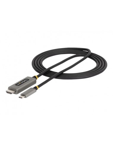 Cable usb tipo c a hdmi startech 2m - macho - macho - gris