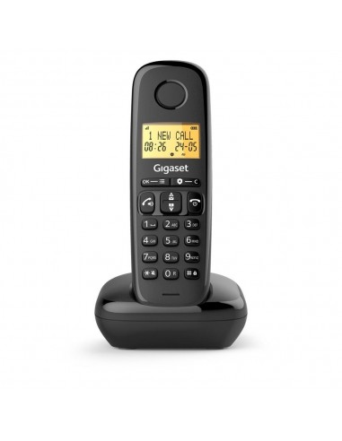 Telefono fijo inalambrico gigaset basic 100 negro