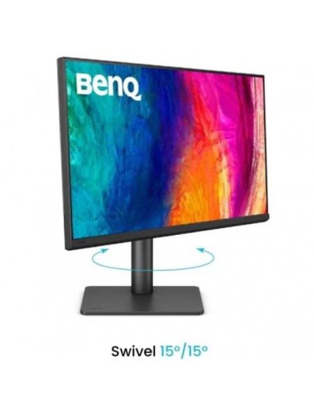 Monitor led 27 pulgadas benq pd2706qn ips - qhd - dp - hdmi - usb tipo c - 100hz - 5ms - vesa 100x100