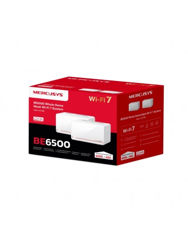Wifi mesh mercusys halo h37be pack 2