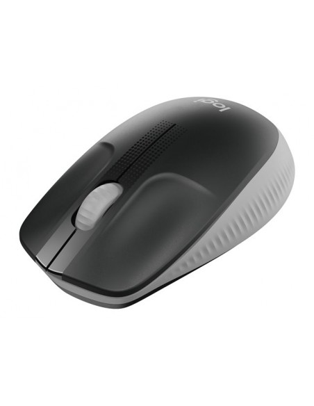 Mouse raton logitech m190 full size optico wiireles inalambrico gris claro Mouse raton logitech m190 full size optico wiireles inalambrico gris claro