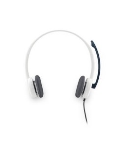 Auriculares con microfono logitech headset h150 blanco