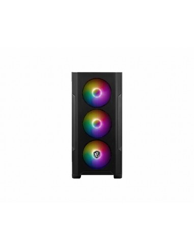Caja ordenador gaming msi mag forge m100r m - atx 4 x 120mm 1 x usb 3.2 2 x usb 2.0 argb