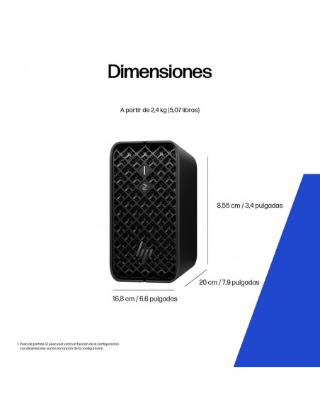 Mini ordenador hp z2 mini g1a wsl2 ds raimp - 390 32gb ssd 1tb