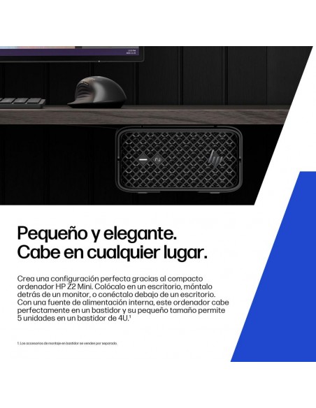 Mini ordenador hp z2 mini g1a wsl2 ds raimp - 390 32gb ssd 1tb