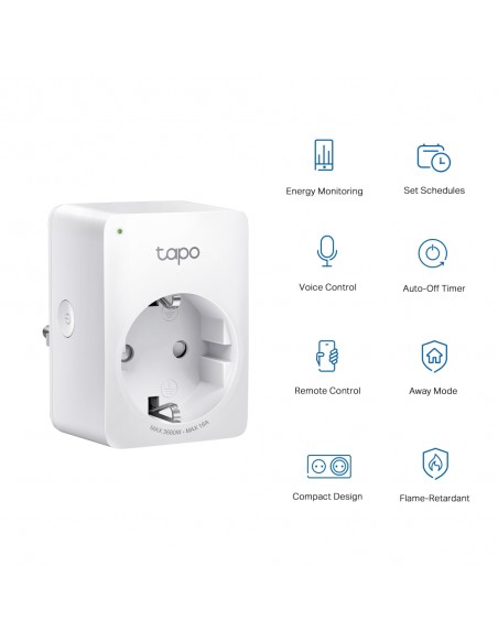 Enchufe inteligente wifi tp - link tapo p110 pack 2 unidades Enchufe inteligente wifi tp - link tapo p110 pack 2 unidades