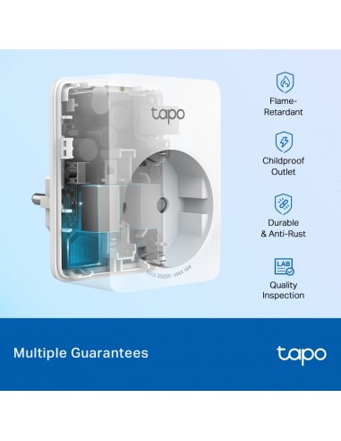 Enchufe inteligente wifi tp - link tapo p110 pack 2 unidades
