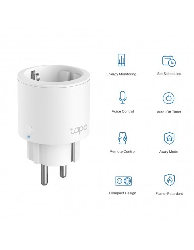 Enchufe inteligente wifi tp - link tapo p115 pack 4 unidades