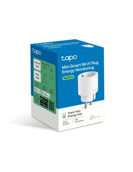 Enchufe inteligente wifi tp - link tapo p115 pack 4 unidades Enchufe inteligente wifi tp - link tapo p115 pack 4 unidades