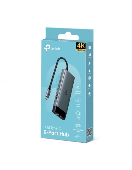Hub tp - link usb tipo c 6 en 1