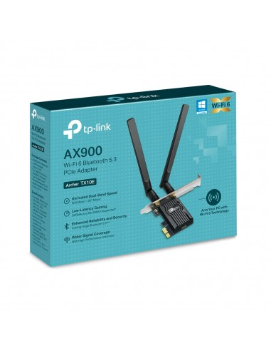 Tarjeta red wifi tp - link archer tx10e ax900