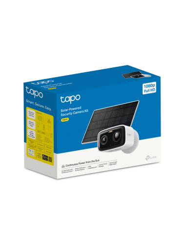 Kit de seguridad tp - link tc80 kit camara de seguridad + panel solar