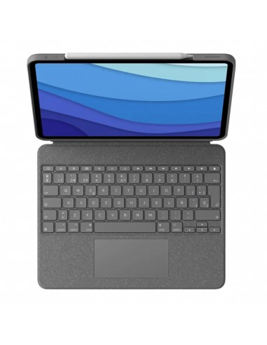 Funda para ipad 12.9 pulgadas logitech combo touch teclado