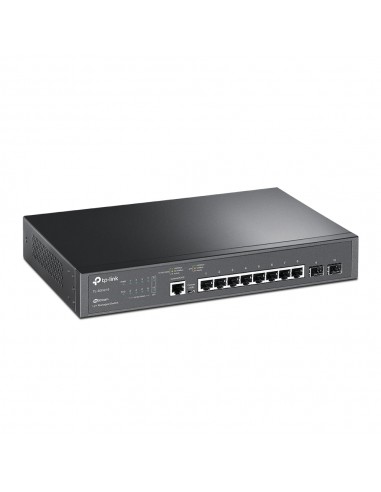 Switch 11 puertos tp - link tl - sg3210 8 puertos 10 - 100 - 1000 2 puertos sfp 1 puerto para consola