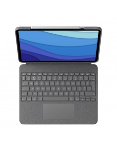 Funda logitech combo touch para con teclado para ipad pro m4 11 pulgadas grafito