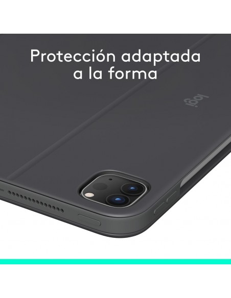 Funda logitech combo touch para con teclado para ipad pro m4 11 pulgadas grafito Funda logitech combo touch para con teclado para ipad pro m4 11 pulgadas grafito