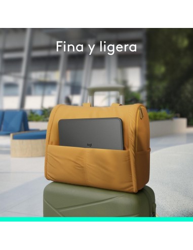 Funda logitech combo touch para con teclado para ipad pro m4 11 pulgadas grafito