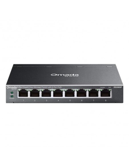 Switch tp - link omada es208gp 8 puertos
