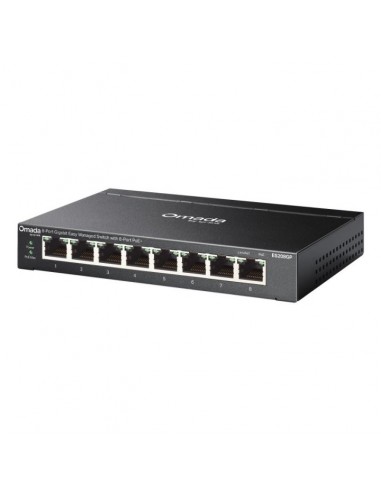 Switch tp - link omada es208gp 8 puertos