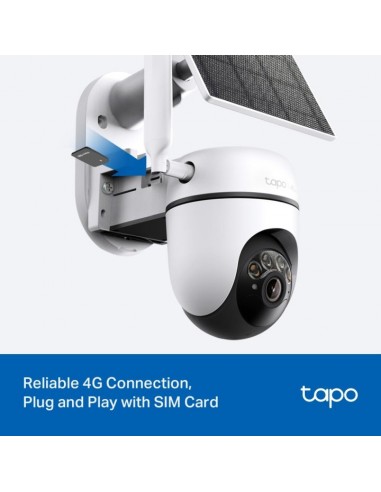 Camara de seguridad wifi tp - link tapo c615g kit 2k panel solar