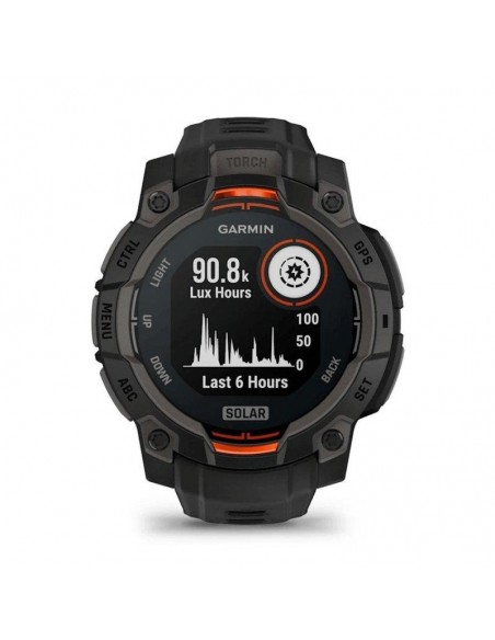 Smartwatch garmin instinct 3 solar 50mm negro Smartwatch garmin instinct 3 solar 50mm negro