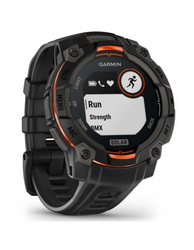Smartwatch garmin instinct 3 solar 45mm negro - naranja