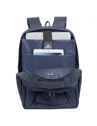 Mochila rivacase 8460 tegel eco para portatil 17.3 pulgadas azul oscuro