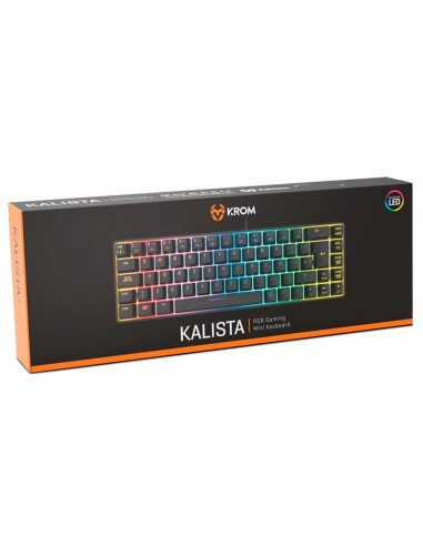 Teclado gaming krom kalista usb