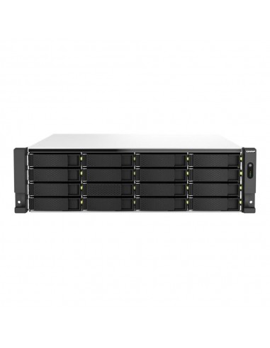 Servidor nas qnap ts - h2287xu - rp - e2378 - 64g 22 bahias 3u rack 64gb