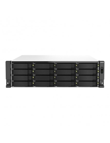 Servidor nas qnap ts - h2287xu - rp - e2378 - 64g 22 bahias 3u rack 64gb