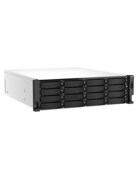 Servidor nas qnap ts - h2287xu - rp - e2378 - 64g 22 bahias 3u rack 64gb