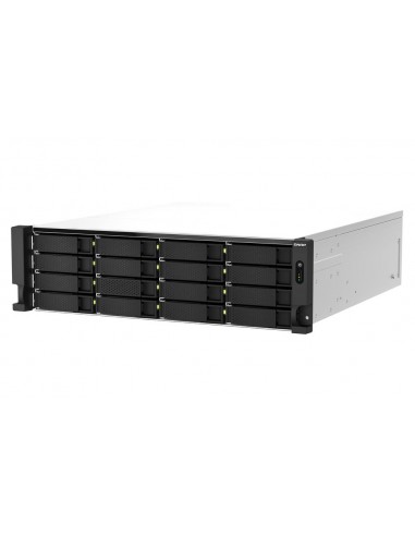 Servidor nas qnap ts - h2287xu - rp - e2378 - 64g 22 bahias 3u rack 64gb